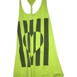 neon green tank